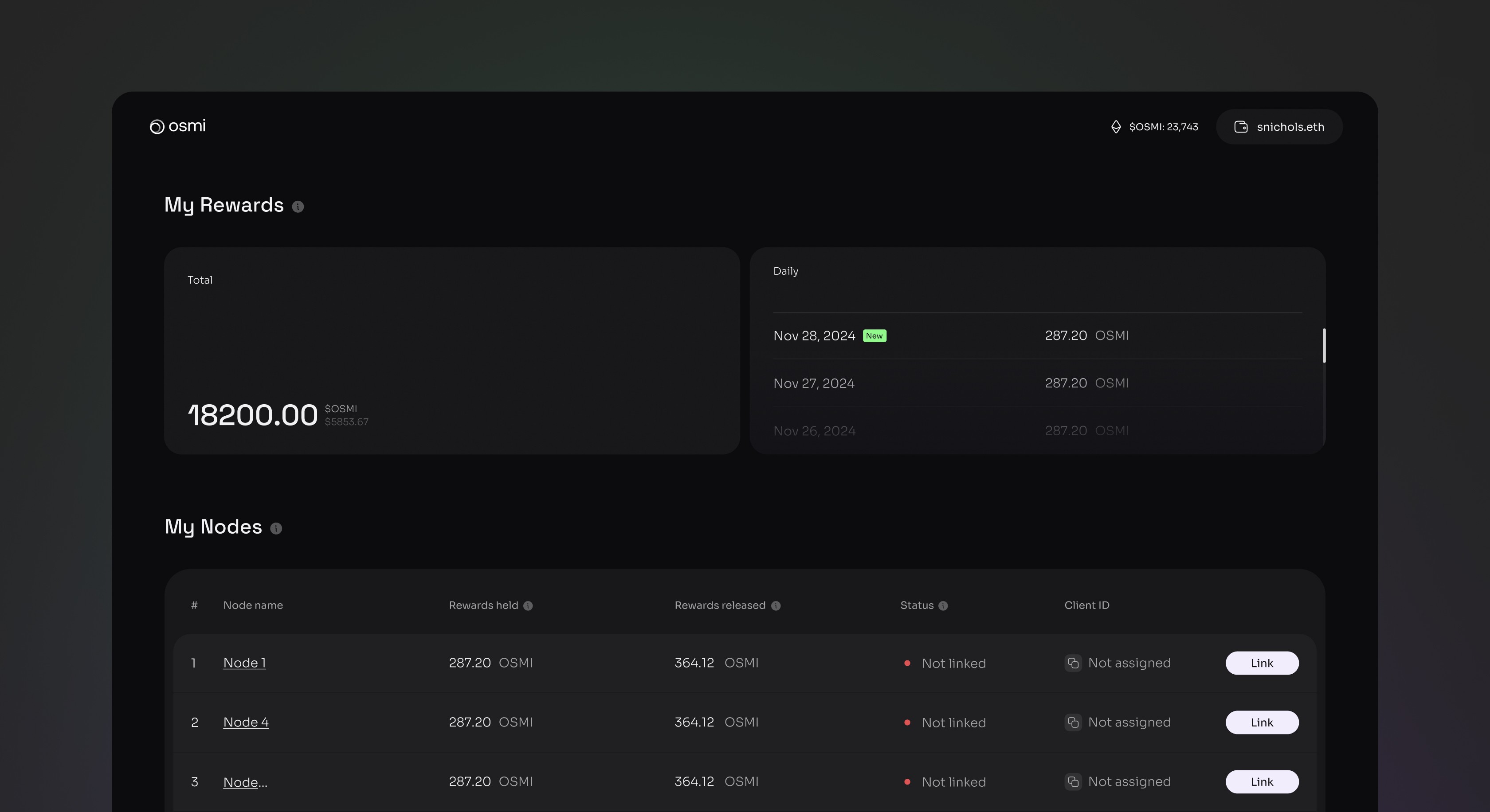 OSMI AI product experience
